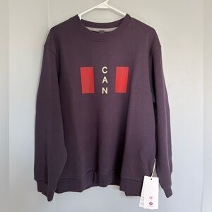 Lululemon Steady State crew - team Canada - Atmospheric purple